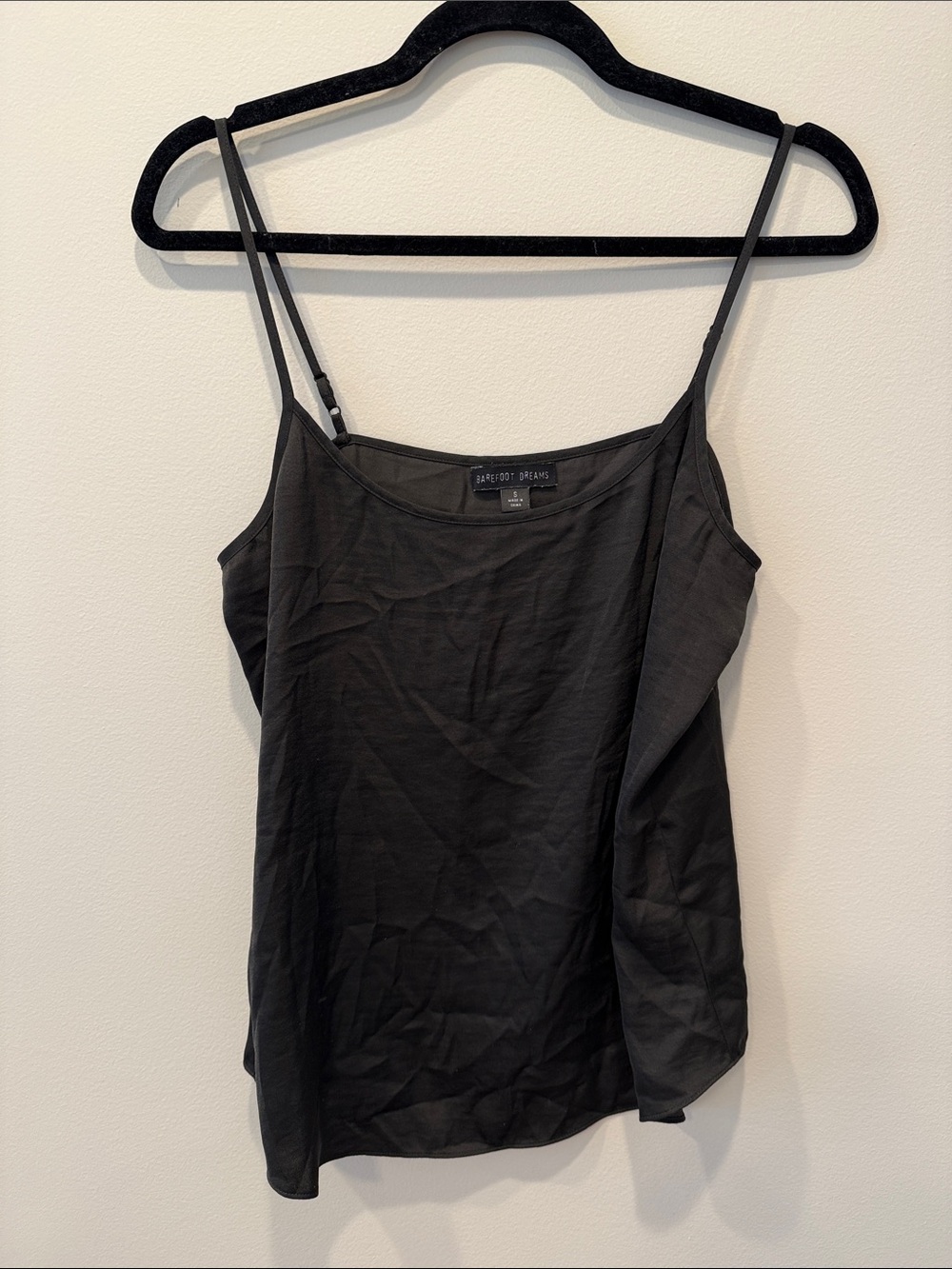 Barefoot Dreams Charcoal Grey Silk Pajama Set Size Small